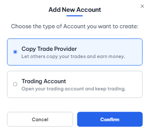 Создание Copy Trade Provider в Traia пошагово
